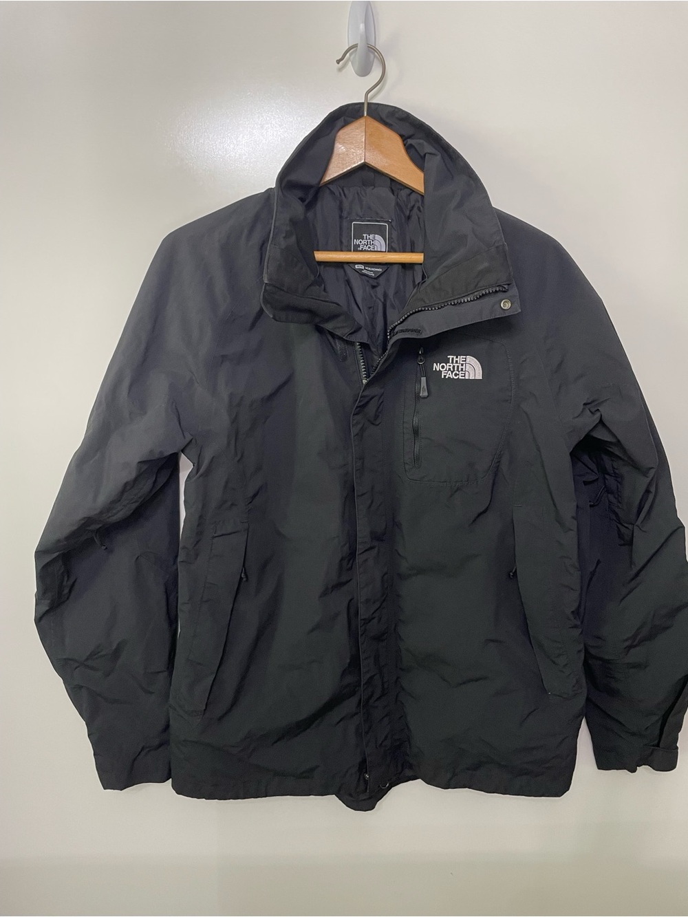 North Face AFX Atlas Triclimate Outer Shell ONLY Ski Jacket Black Mens M Snow